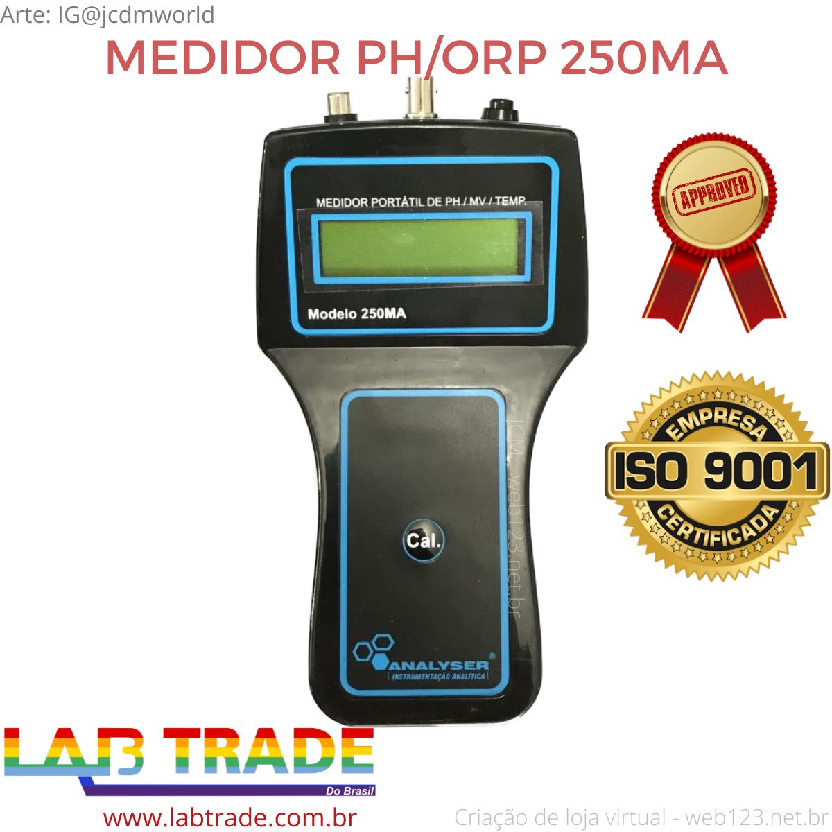 medidor ph-orp 250ma - labtrade.com.br_