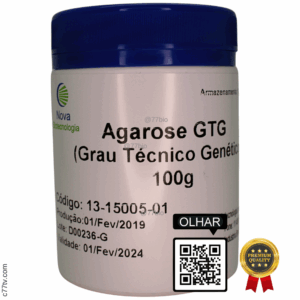 Agarose Grau GTG – Alta Qualidade para Eletroforese | 13-15005
